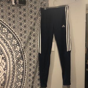 navy blue adidas pants